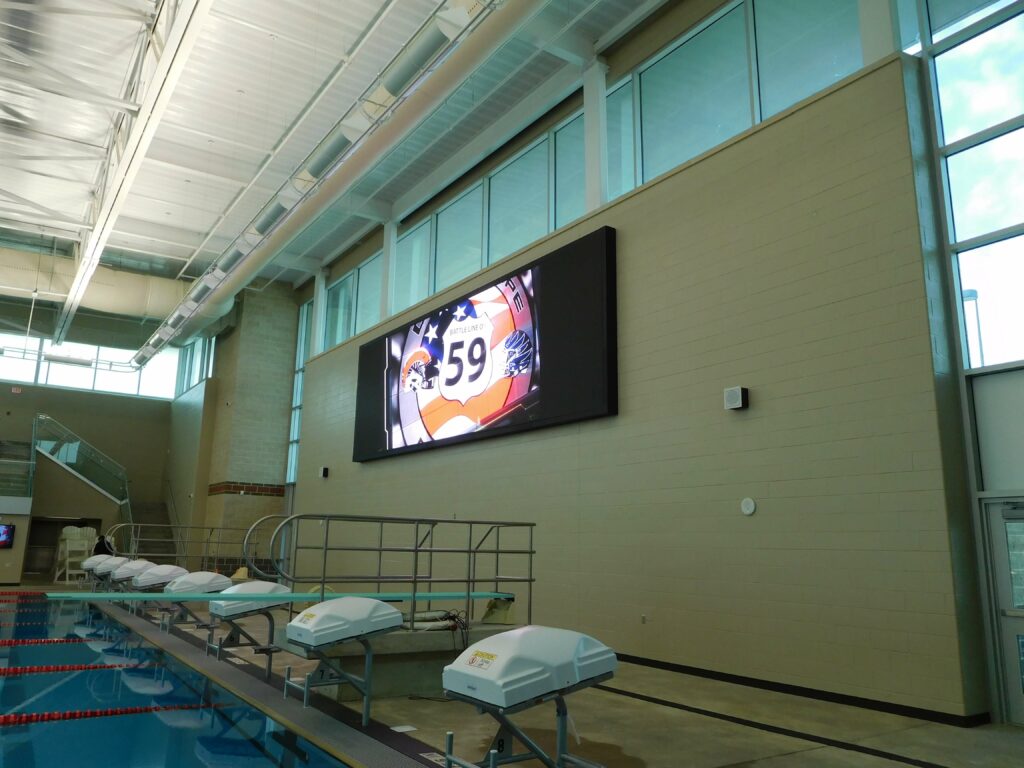 Aquatic Center Video Wall